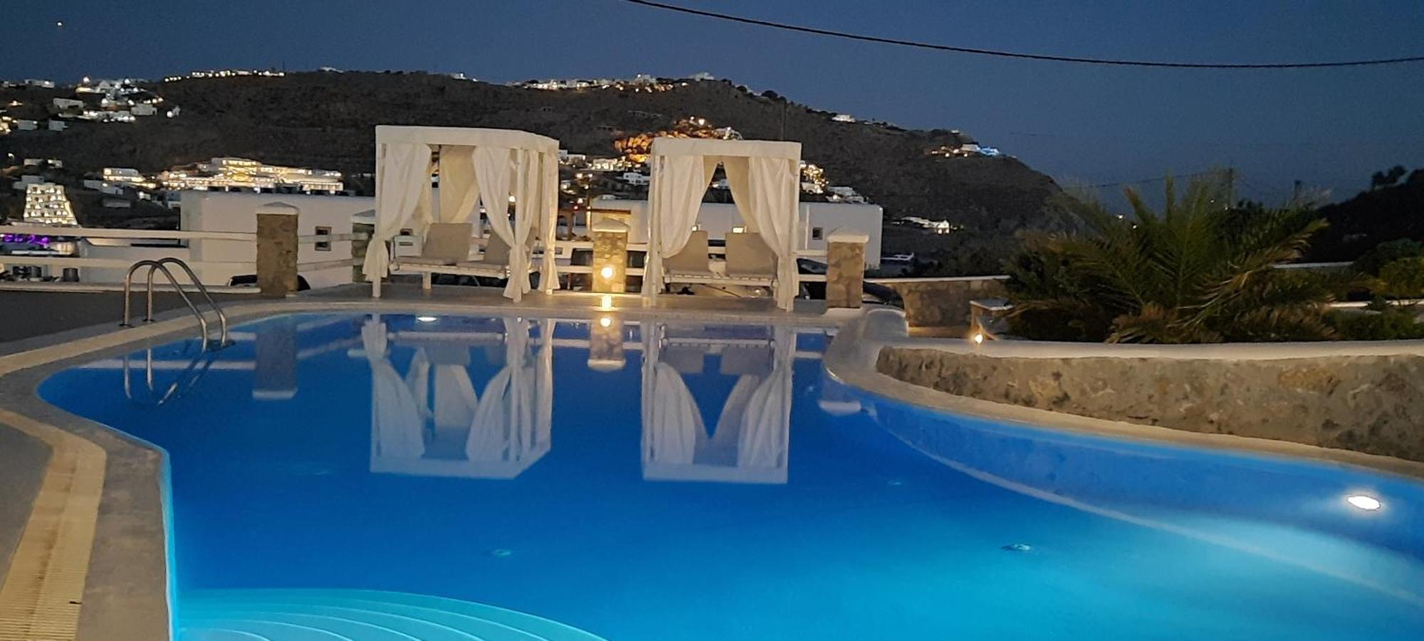 Casa Bianca Otel Ornos  Dış mekan fotoğraf