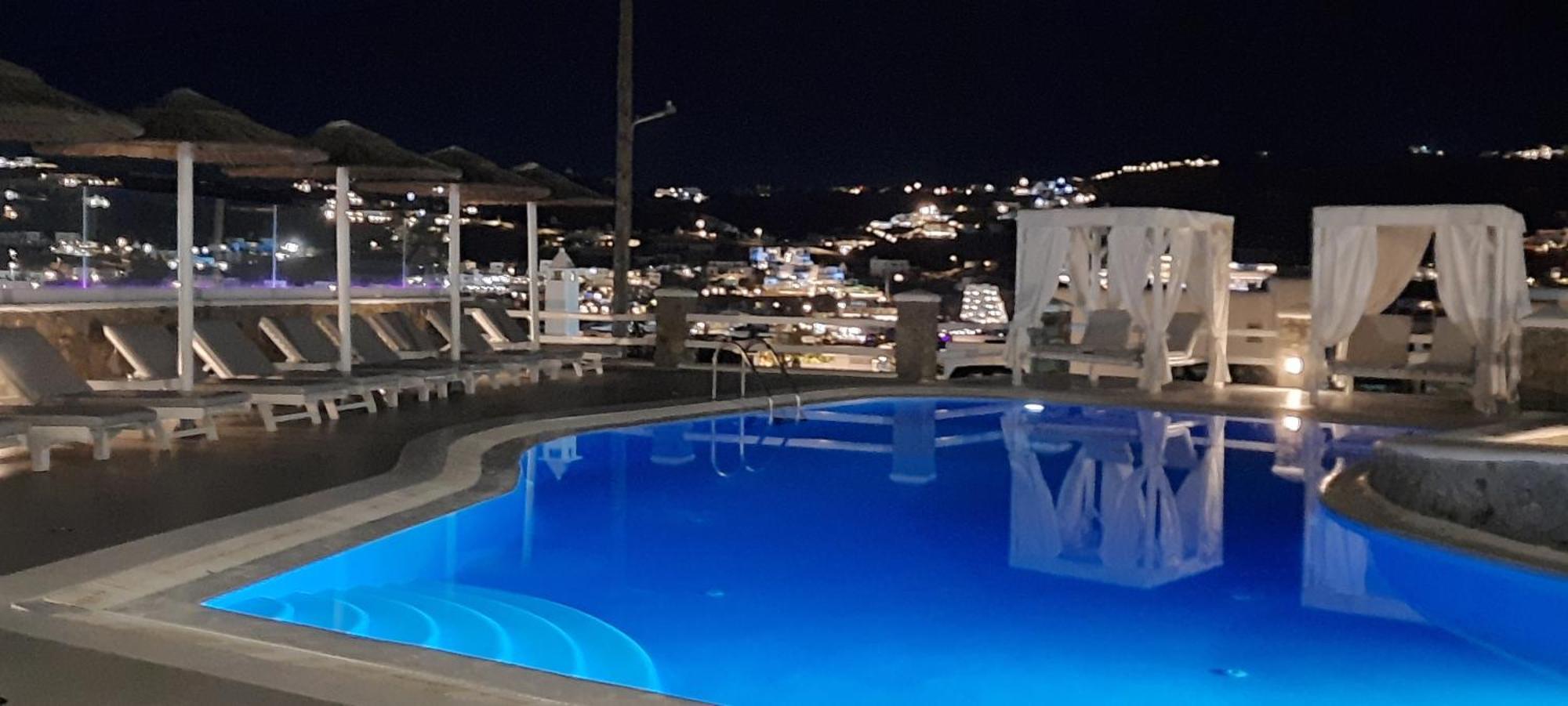 Casa Bianca Otel Ornos  Dış mekan fotoğraf