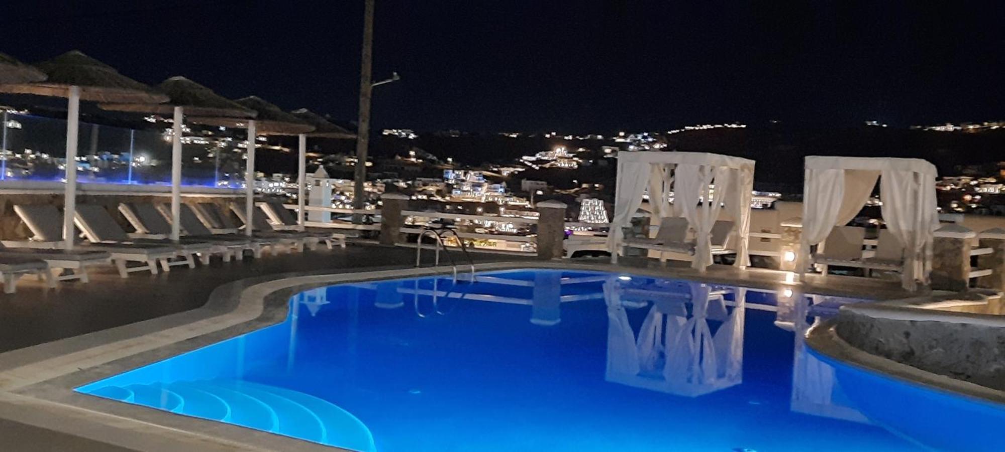 Casa Bianca Otel Ornos  Dış mekan fotoğraf