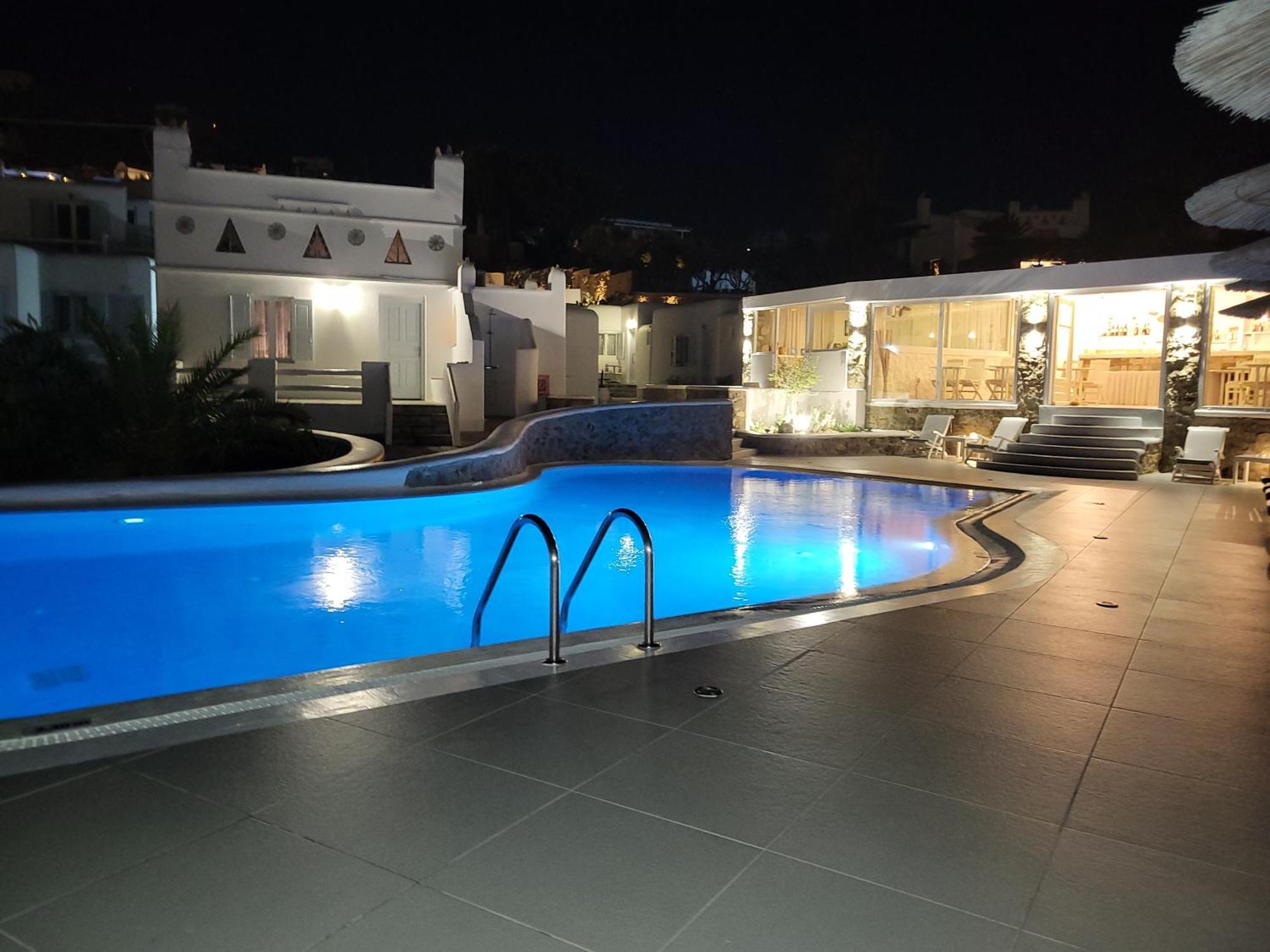 Casa Bianca Otel Ornos  Dış mekan fotoğraf